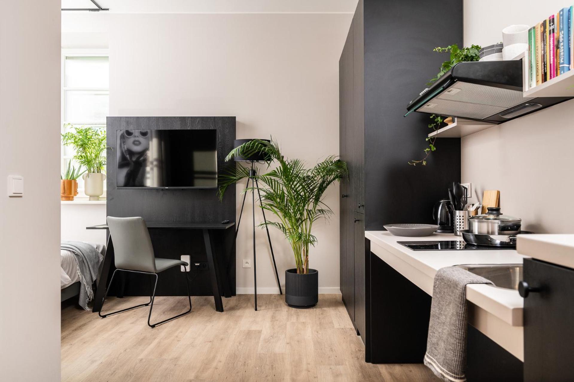 Milestone Krakow Center Urban Living公寓式酒店 外观 照片